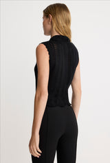 Club Collar Crochet Tank