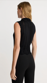 Club Collar Crochet Tank