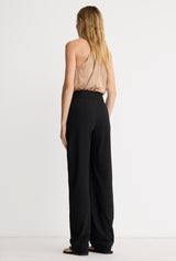 Tapered Pleated Pant