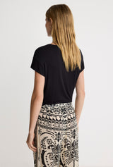 Twist Front Tee