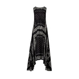 Drawstring Maxi Dress