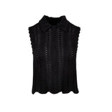 Club Collar Crochet Tank