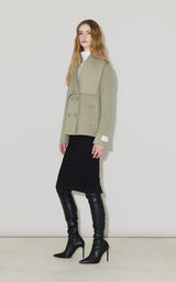 Tala Double Breasted Wool Coat