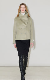 Tala Double Breasted Wool Coat