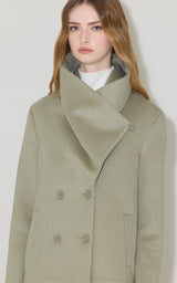 Tala Double Breasted Wool Coat