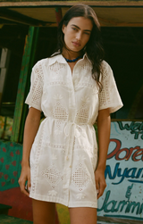 Annabelle Eyelet Dress