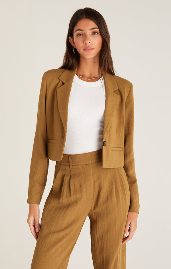 Dana Airy Cropped Blazer