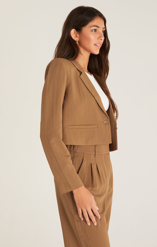 Dana Airy Cropped Blazer