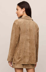 Decker Faux Suede Coat