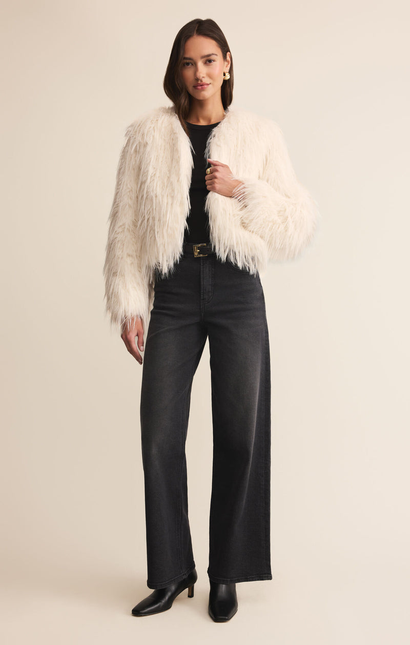 Cyndi Faux Fur Jacket