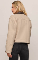 Rey Cropped Chore Jacket