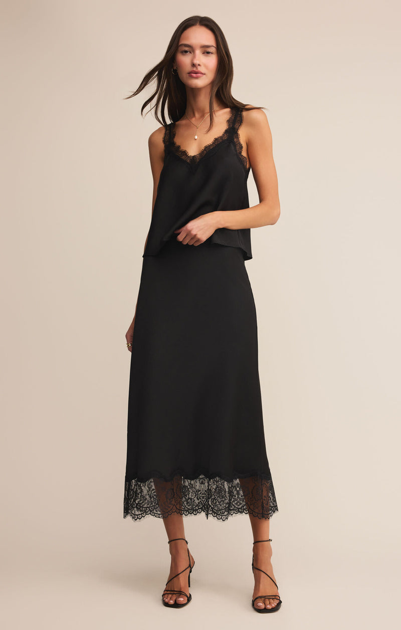 Cinder Lace Midi Skirt