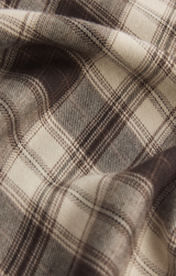 Europa Plaid Midi Skirt