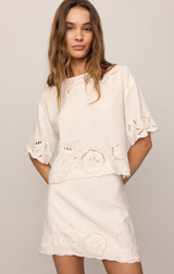 Daya Embroidered Skirt