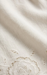 Daya Embroidered Linen Top