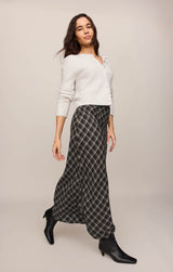 Europa Plaid Skirt