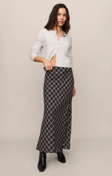 Europa Plaid Skirt