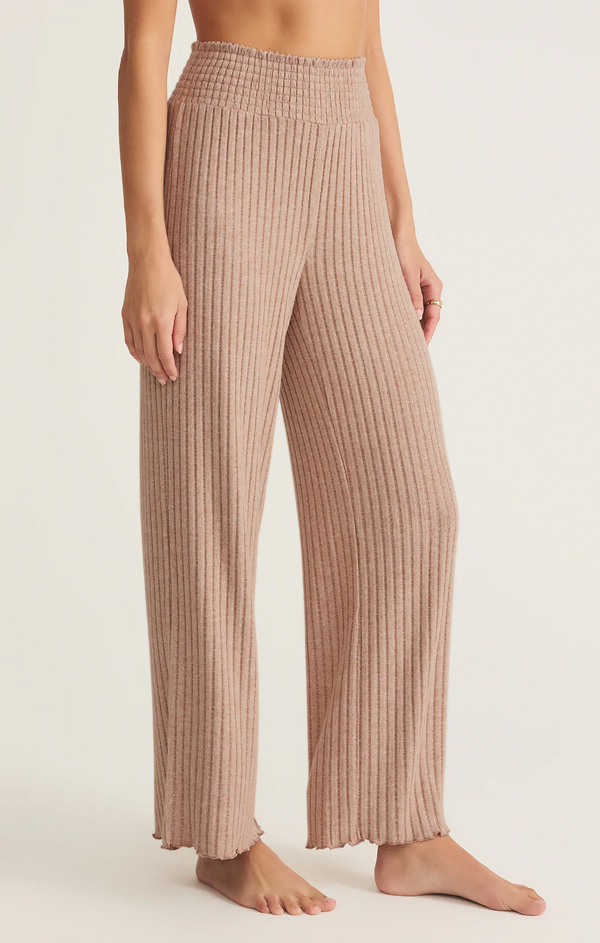 Dawn Smocked Rib Pant