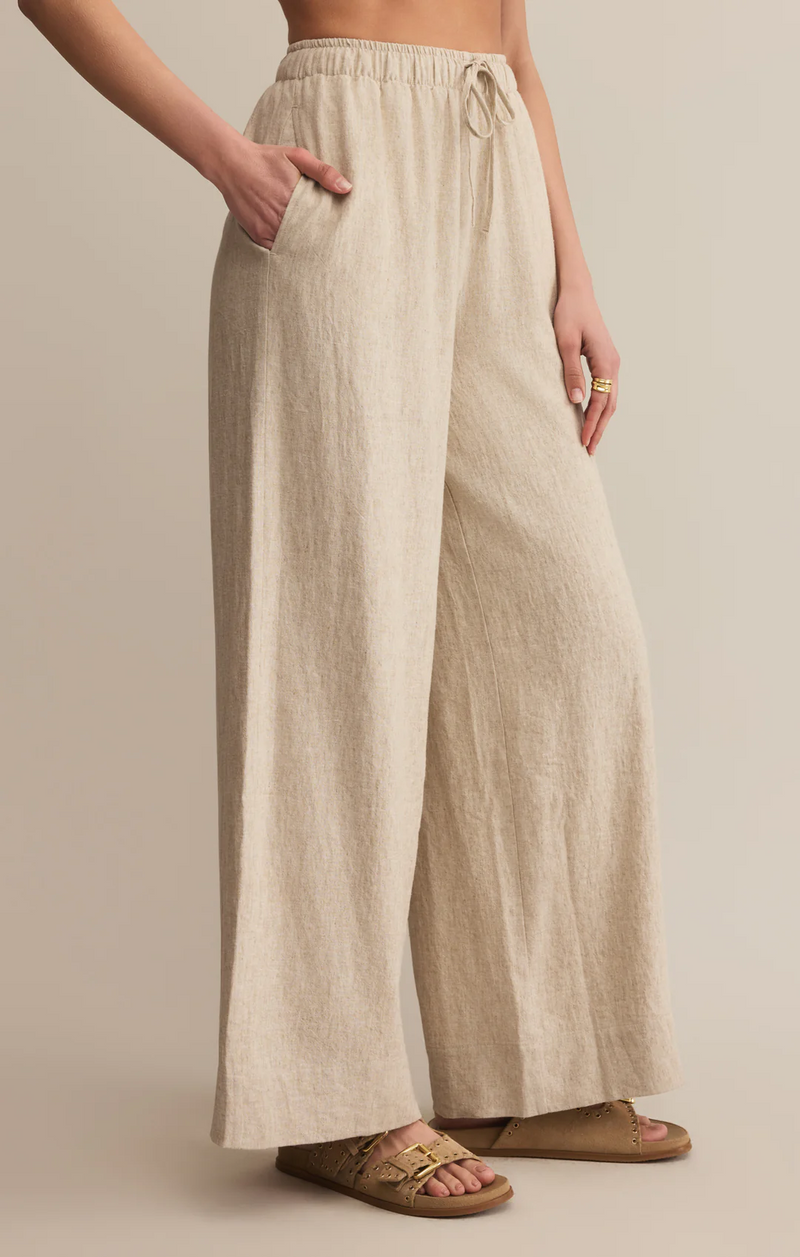 Henri Washed Linen Pant