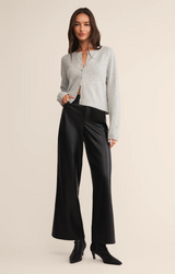 Marli Wide Leg Faux Leather Pant