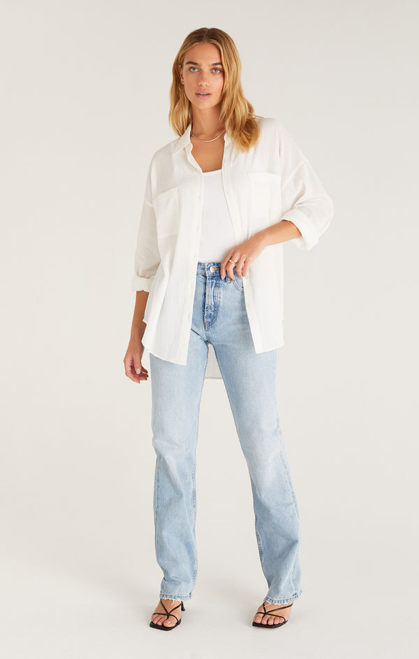 Lalo Gauze Button Up