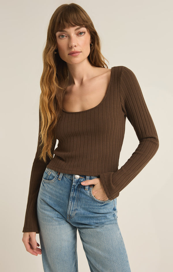 Madeline Rib Top