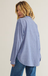 Seaport Striped Button Up Shirt