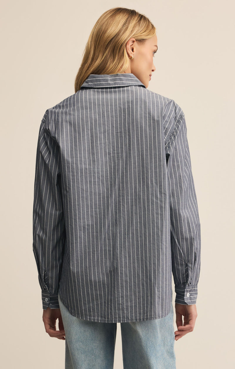 Seaport Striped Poplin Shirt
