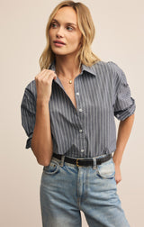Seaport Striped Poplin Shirt