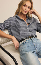 Seaport Striped Poplin Shirt