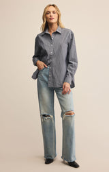 Seaport Striped Poplin Shirt