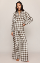 River Plaid Button Up