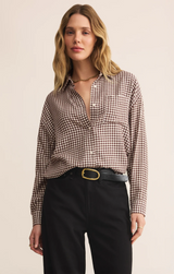 River Plaid Button Up