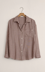 River Plaid Button Up