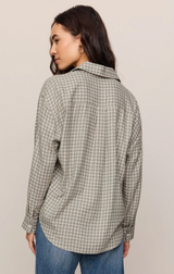 River Plaid Button Up