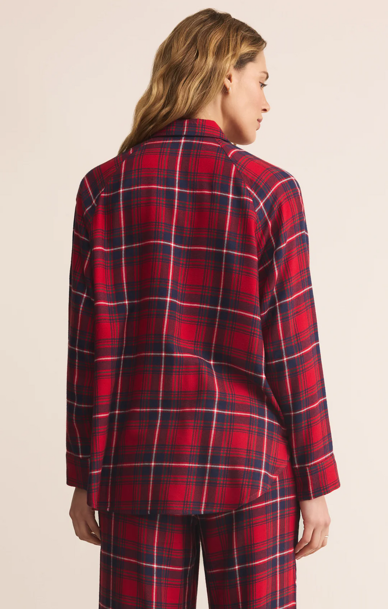 River Plaid Button Up