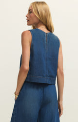 Sun Seeker Denim Tank