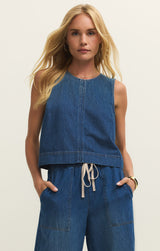 Sun Seeker Denim Tank