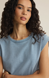 Camino Jersey Denim Tee