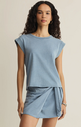 Camino Jersey Denim Tee
