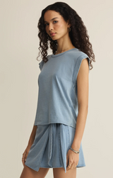 Camino Jersey Denim Tee