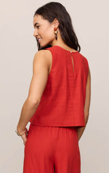 Sloane Linen Top