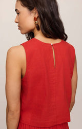 Sloane Linen Top