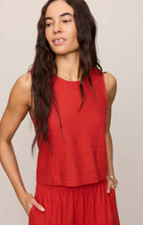 Sloane Linen Top