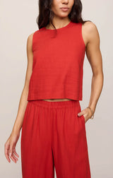 Sloane Linen Top