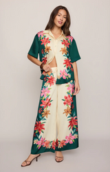 Lani Kiwi Button Up
