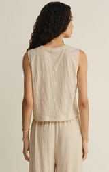 Sloane Textured Slub Top