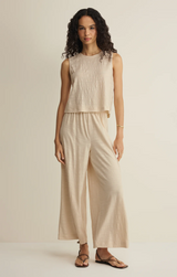 Sloane Textured Slub Top