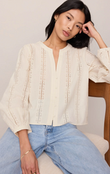 Louella Button Up Top