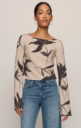 Nia Clem Floral Top